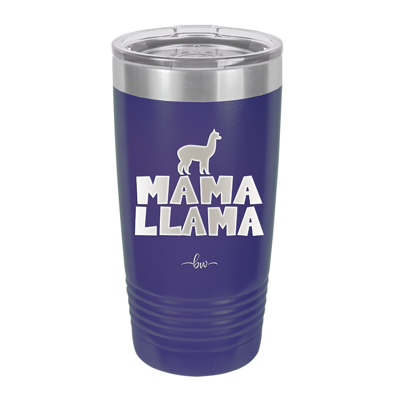 Mama Llama - Laser Engraved Stainless Steel Drinkware - 1873 -