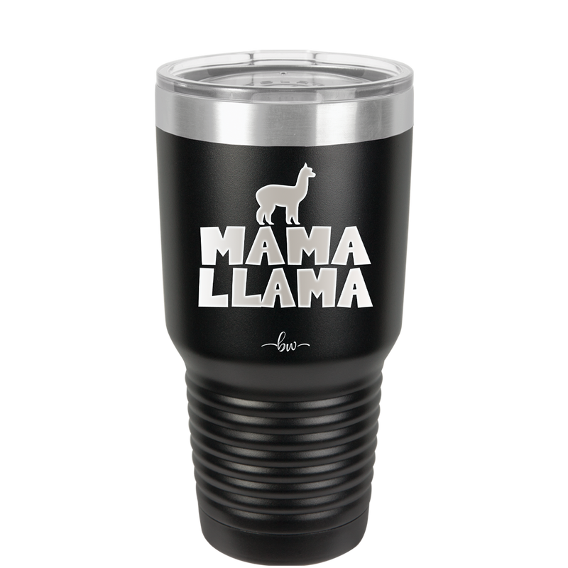 Mama Llama - Laser Engraved Stainless Steel Drinkware - 1873 -