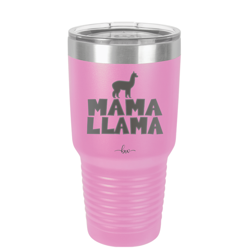 Mama Llama - Laser Engraved Stainless Steel Drinkware - 1873 -