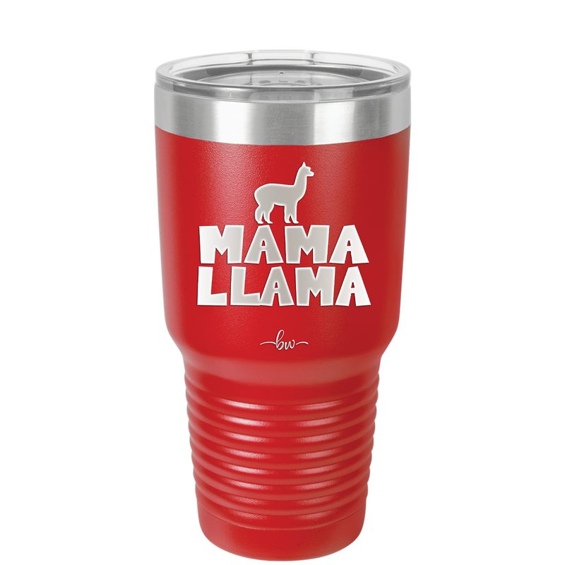Mama Llama - Laser Engraved Stainless Steel Drinkware - 1873 -