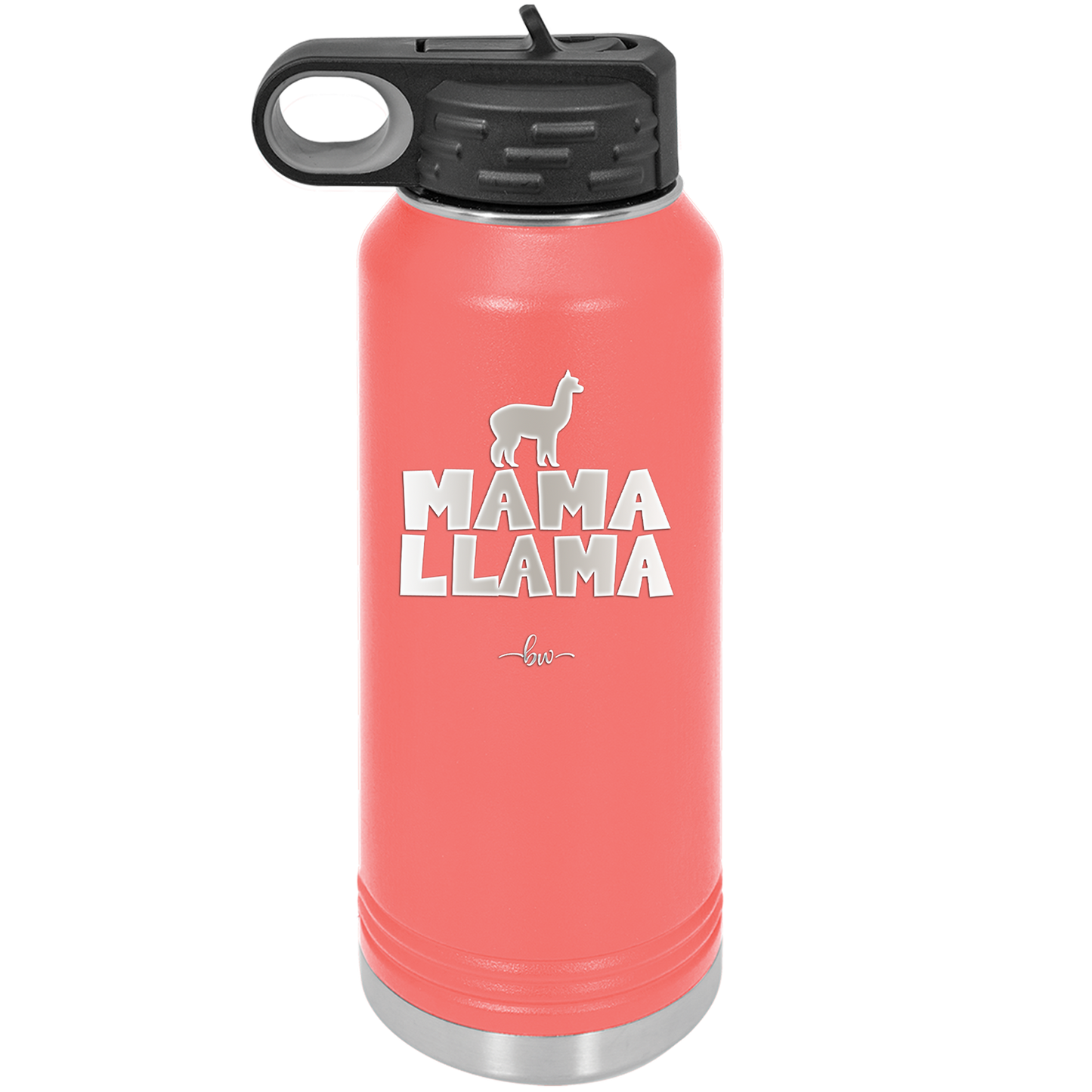 Mama Llama - Laser Engraved Stainless Steel Drinkware - 1873 -