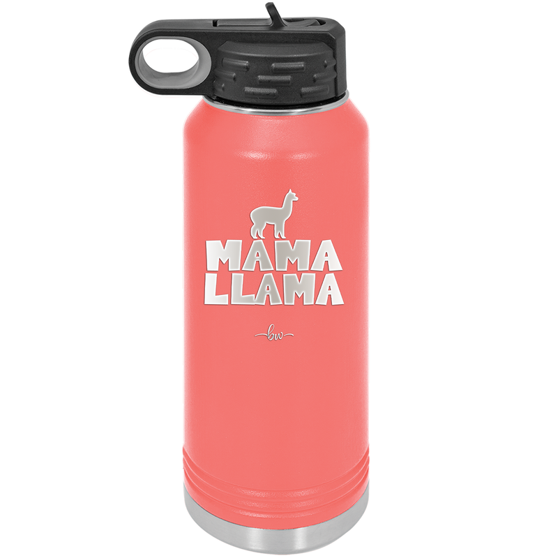 Mama Llama - Laser Engraved Stainless Steel Drinkware - 1873 -
