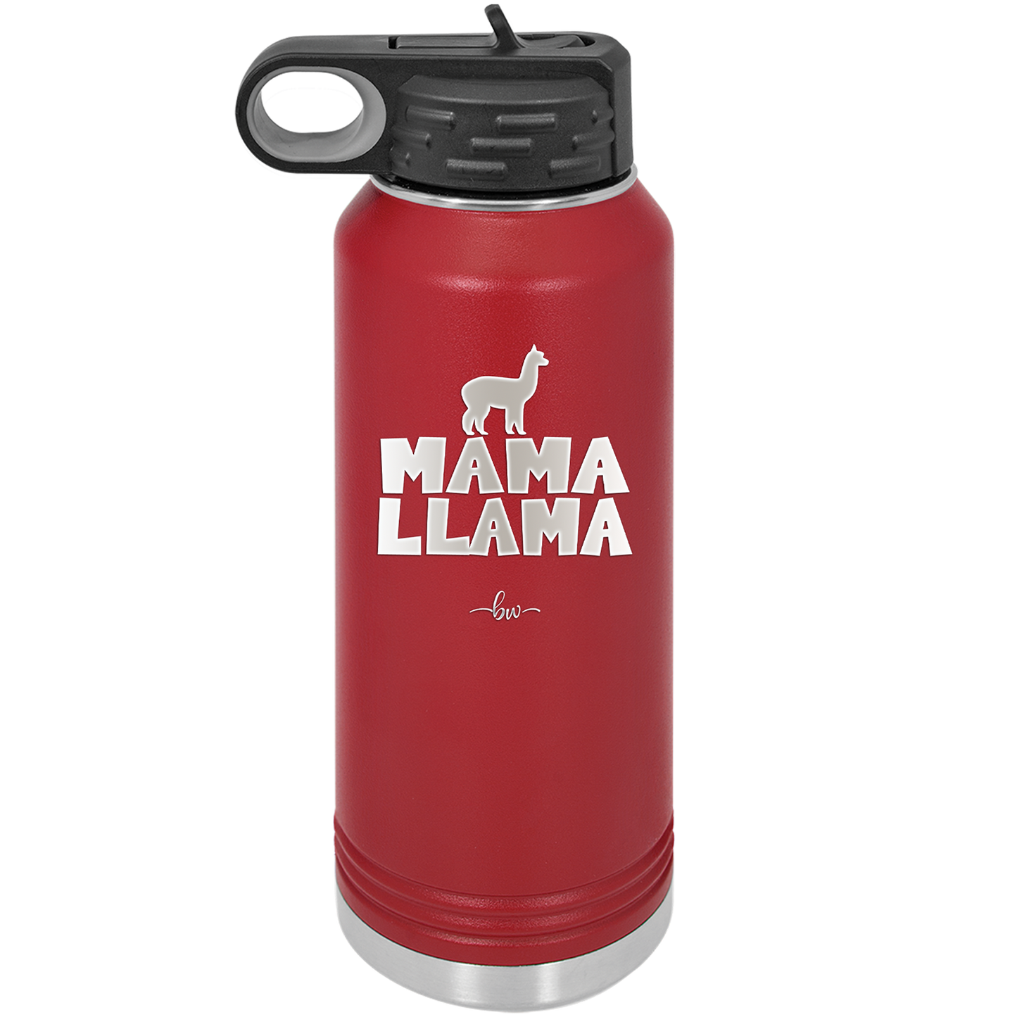 Mama Llama - Laser Engraved Stainless Steel Drinkware - 1873 -