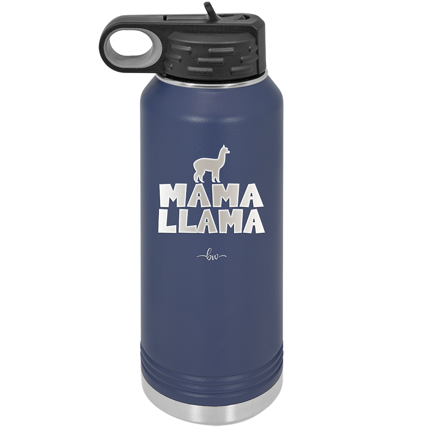 Mama Llama - Laser Engraved Stainless Steel Drinkware - 1873 -
