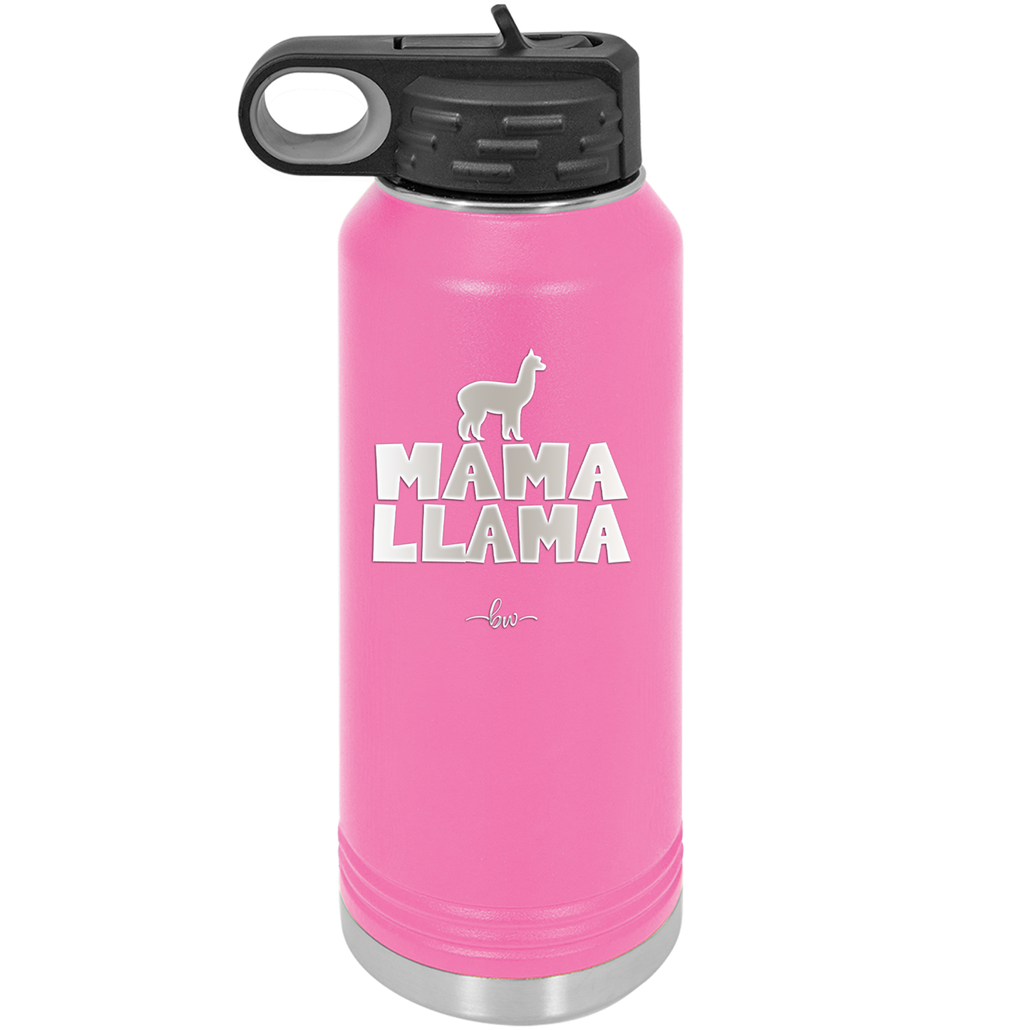 Mama Llama - Laser Engraved Stainless Steel Drinkware - 1873 -