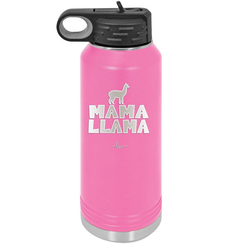 Mama Llama - Laser Engraved Stainless Steel Drinkware - 1873 -
