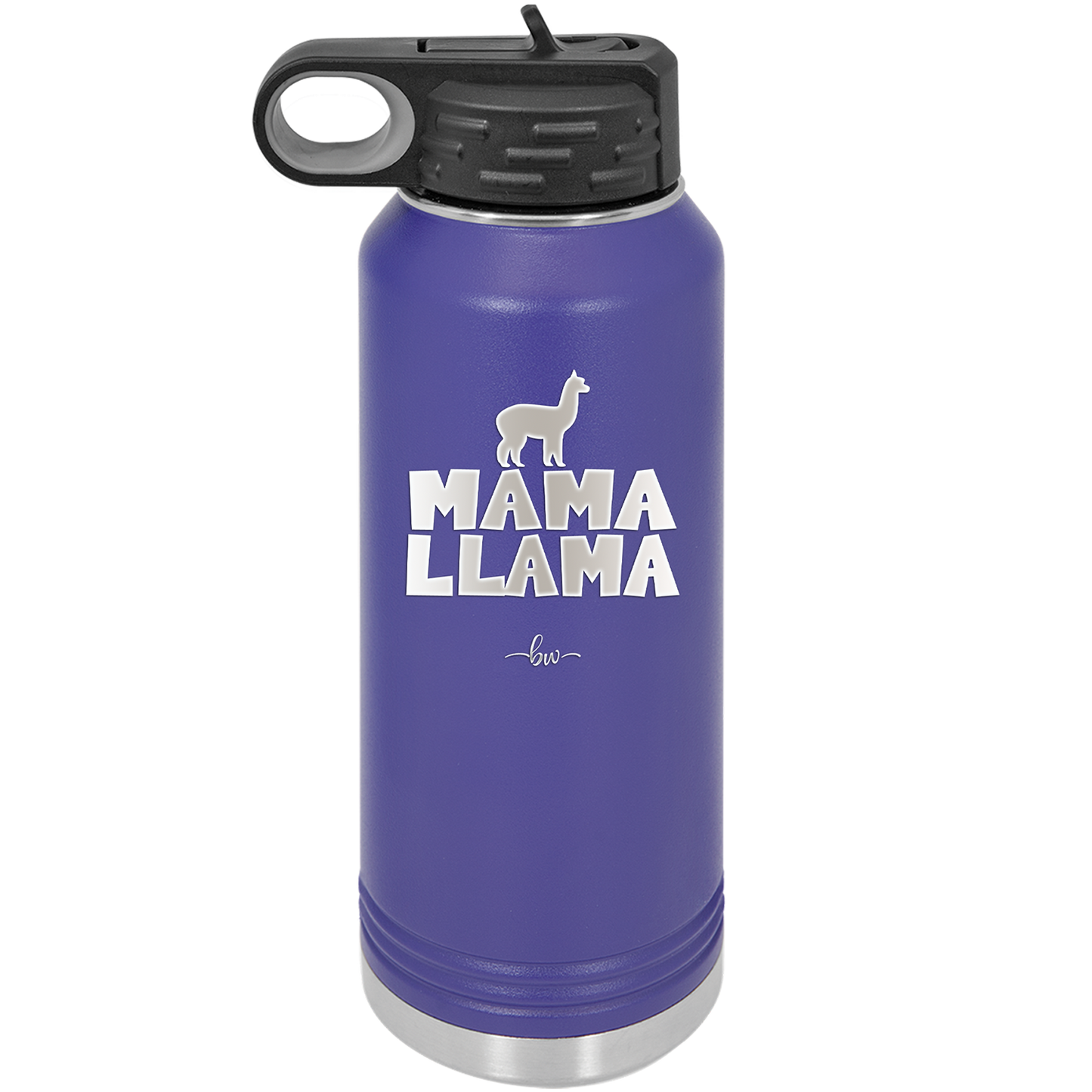 Mama Llama - Laser Engraved Stainless Steel Drinkware - 1873 -