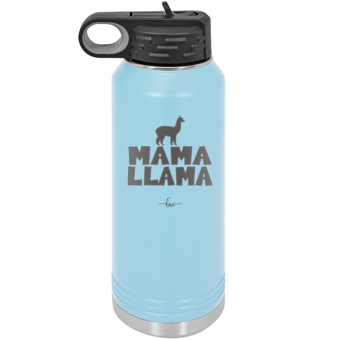 Mama Llama - Laser Engraved Stainless Steel Drinkware - 1873 -
