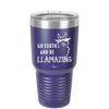 Go Forth and Be Llamazing - Laser Engraved Stainless Steel Drinkware - 1874 -