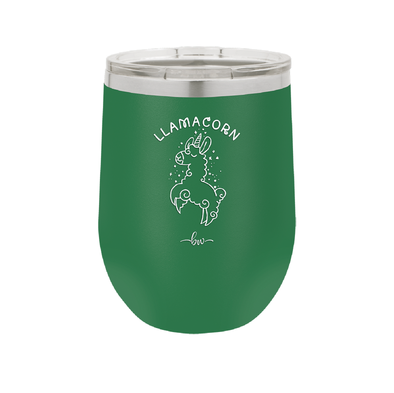 Llamacorn - Laser Engraved Stainless Steel Drinkware - 1875 -