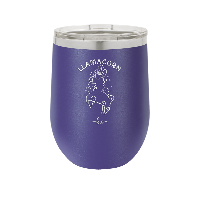 Llamacorn - Laser Engraved Stainless Steel Drinkware - 1875 -