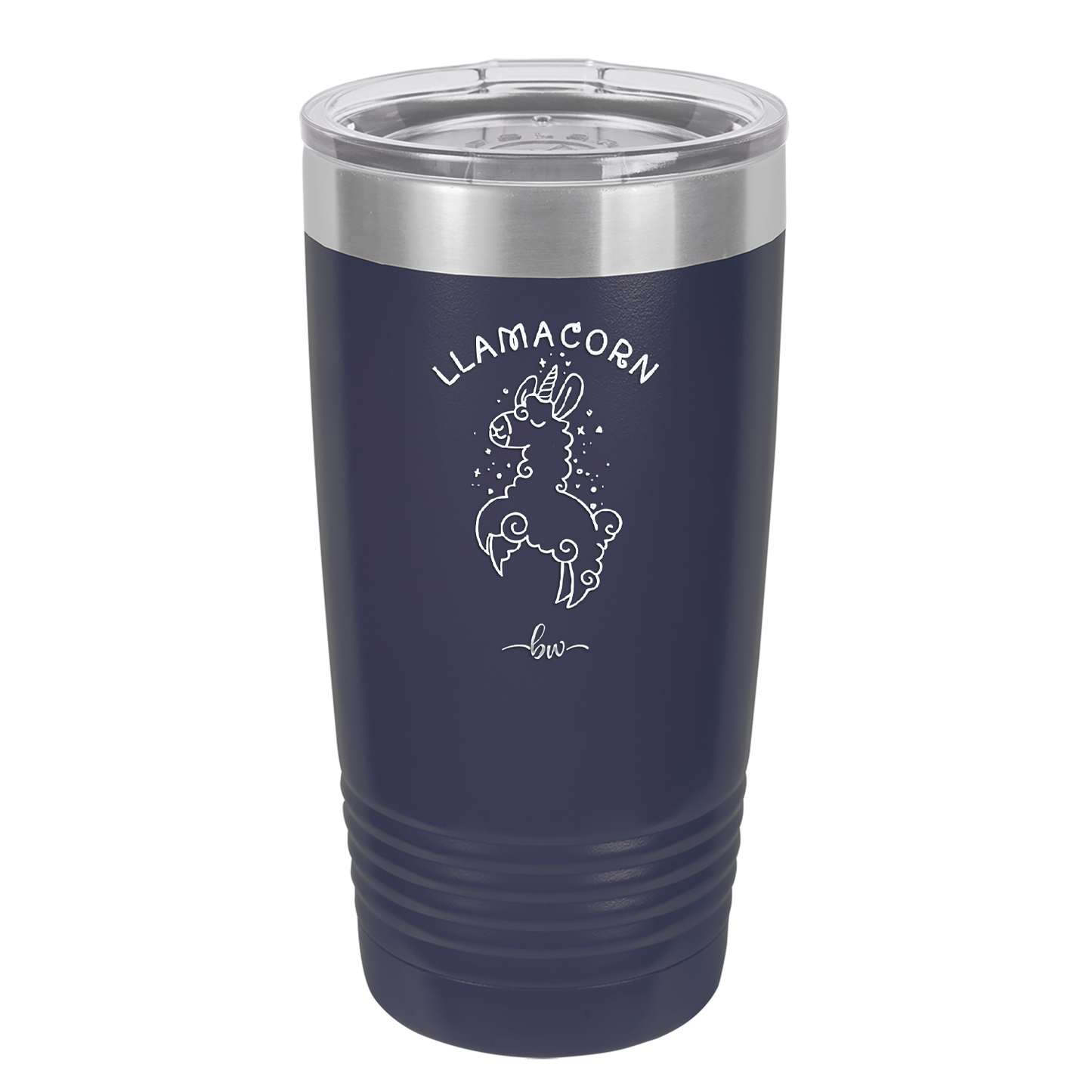 Llamacorn - Laser Engraved Stainless Steel Drinkware - 1875 -