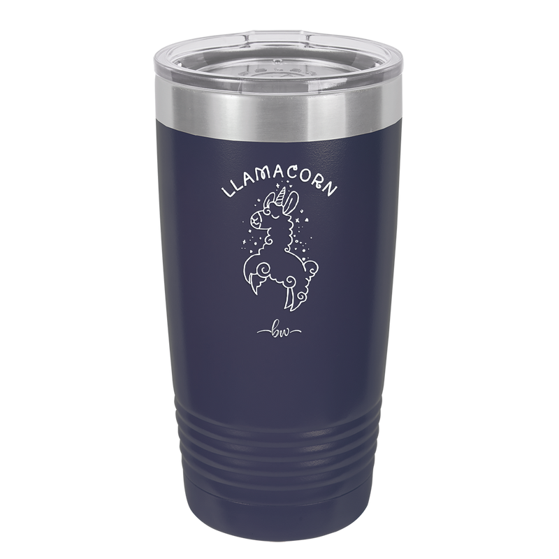 Llamacorn - Laser Engraved Stainless Steel Drinkware - 1875 -