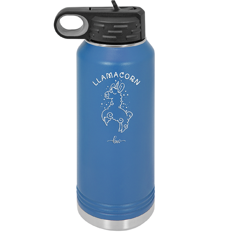 Llamacorn - Laser Engraved Stainless Steel Drinkware - 1875 -