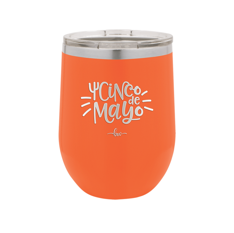 Cinco de Mayo - Laser Engraved Stainless Steel Drinkware - 1878 -