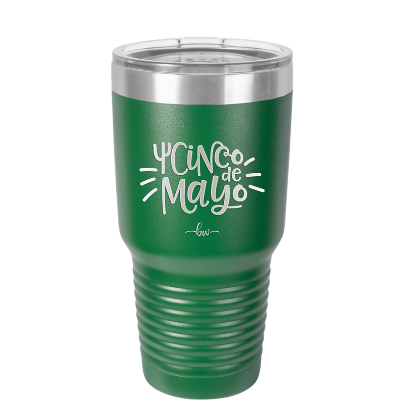 Cinco de Mayo - Laser Engraved Stainless Steel Drinkware - 1878 -