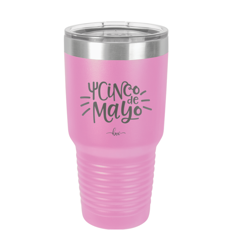 Cinco de Mayo - Laser Engraved Stainless Steel Drinkware - 1878 -