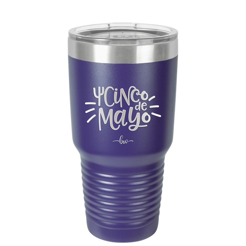 Cinco de Mayo - Laser Engraved Stainless Steel Drinkware - 1878 -