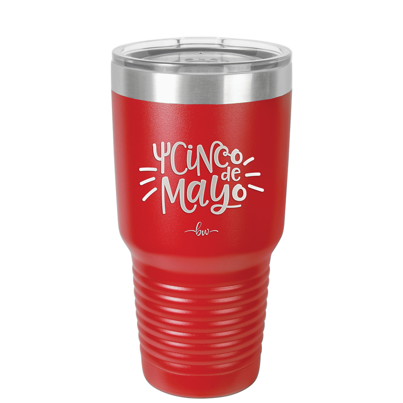Cinco de Mayo - Laser Engraved Stainless Steel Drinkware - 1878 -