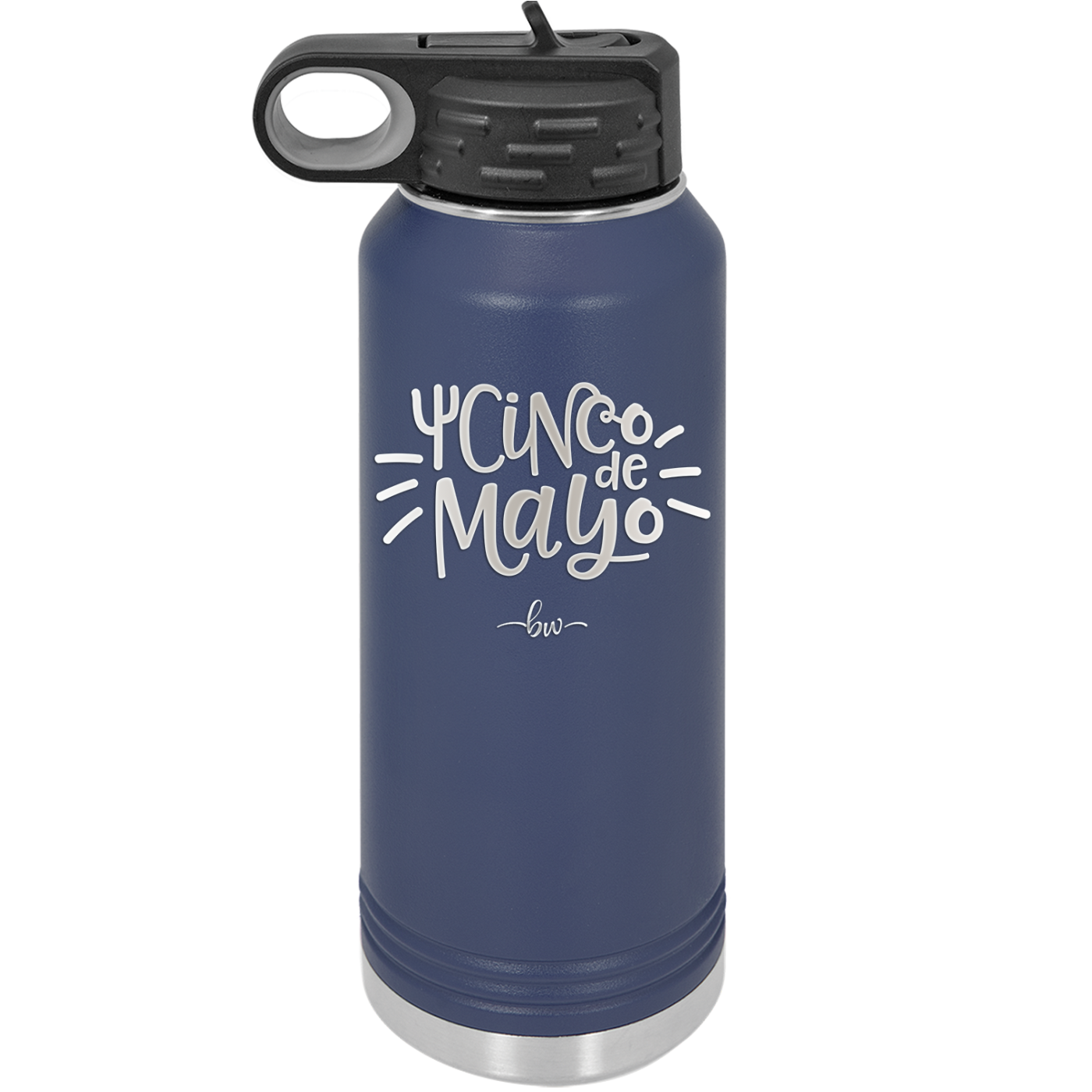 Cinco de Mayo - Laser Engraved Stainless Steel Drinkware - 1878 -