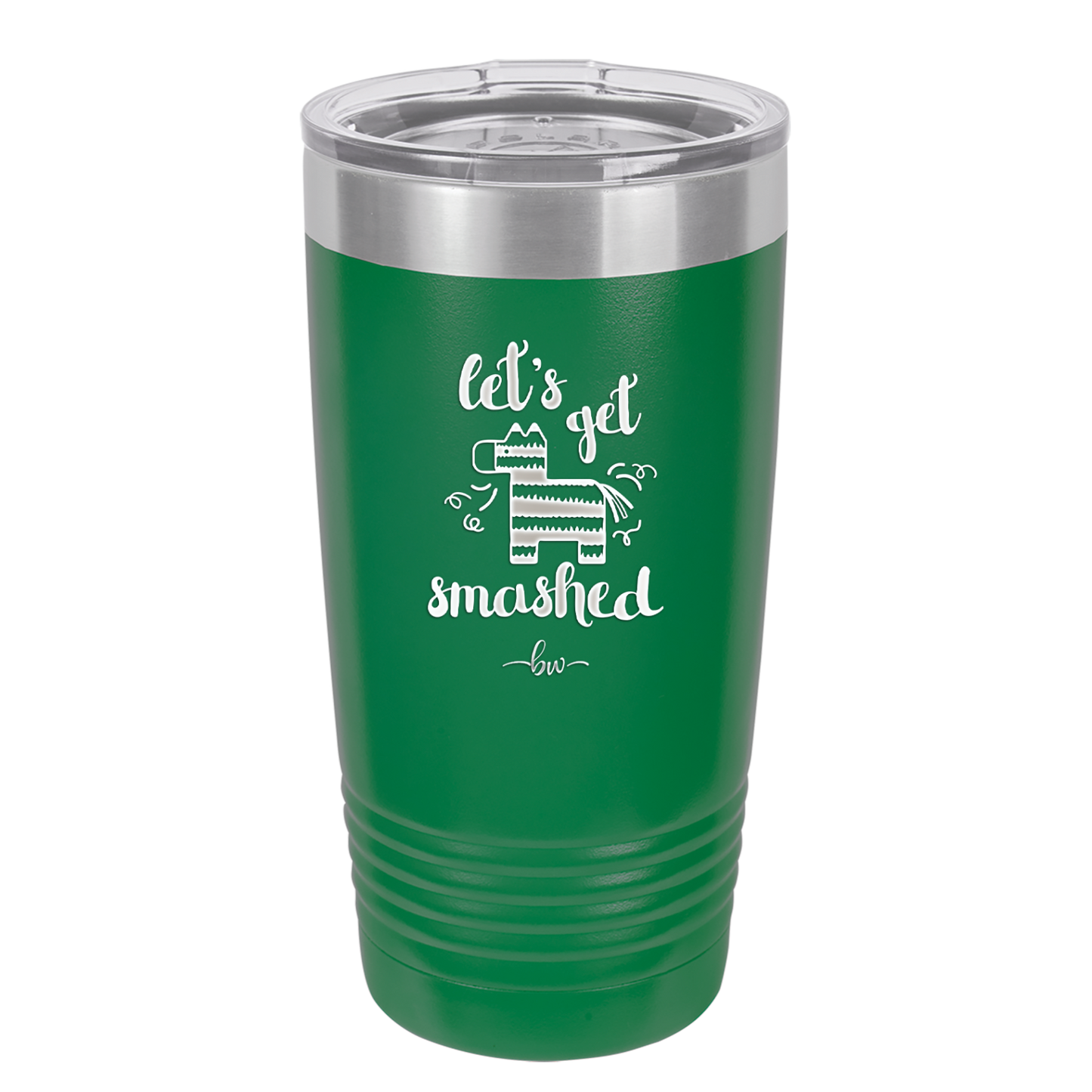 Let's Get Smashed Pinata - Laser Engraved Stainless Steel Drinkware - 1879 -