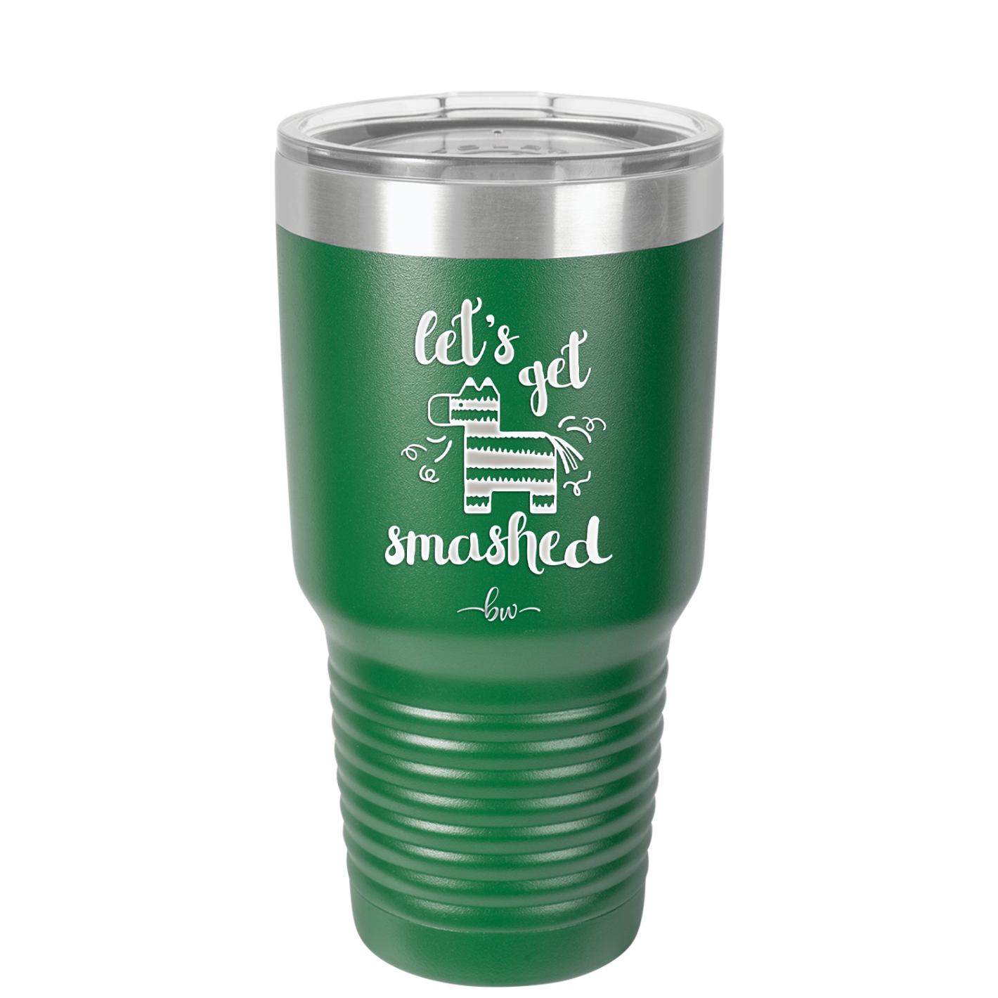 Let's Get Smashed Pinata - Laser Engraved Stainless Steel Drinkware - 1879 -