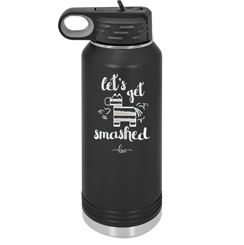 Let's Get Smashed Pinata - Laser Engraved Stainless Steel Drinkware - 1879 -
