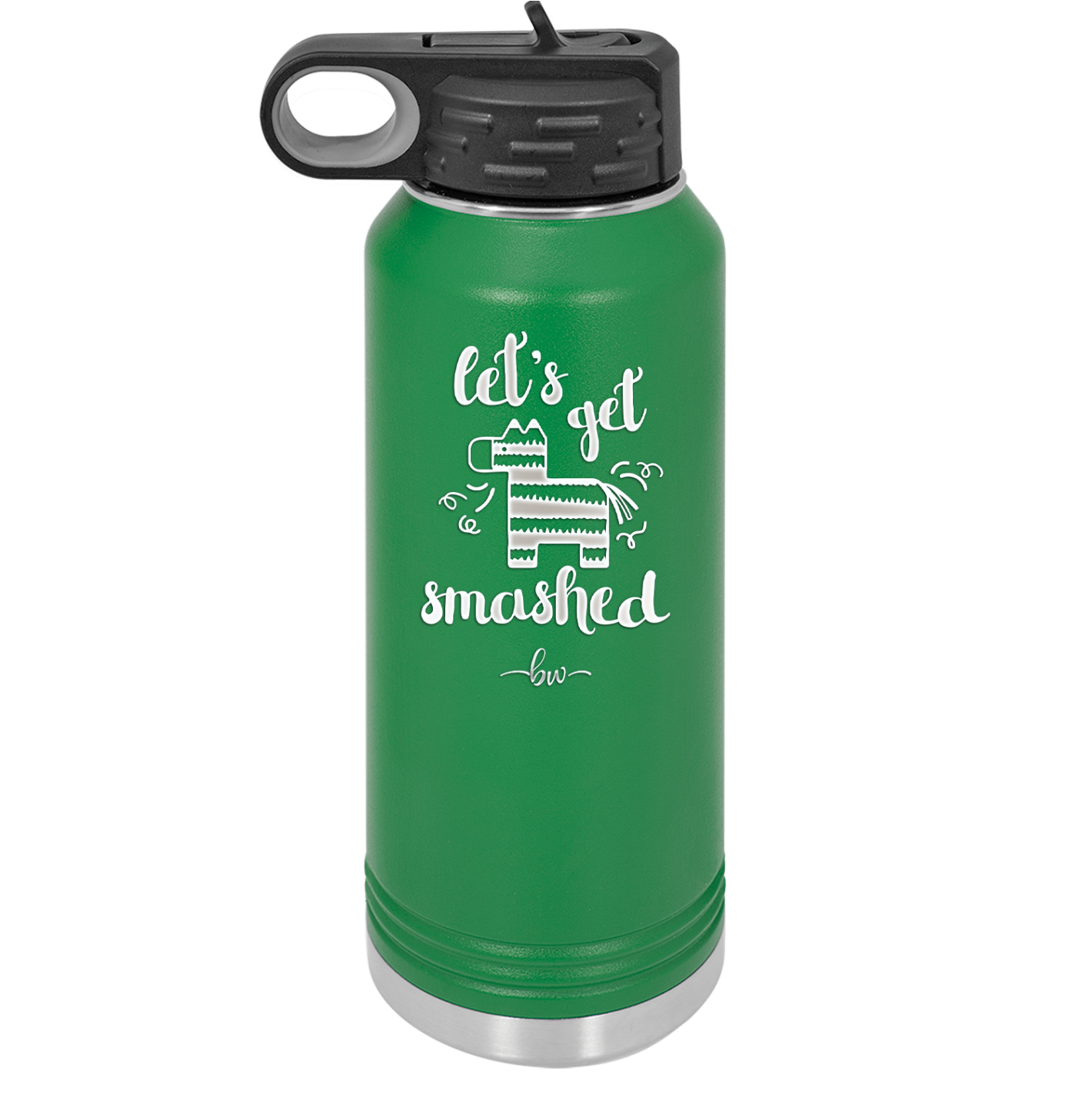 Let's Get Smashed Pinata - Laser Engraved Stainless Steel Drinkware - 1879 -