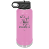 Let's Get Smashed Pinata - Laser Engraved Stainless Steel Drinkware - 1879 -