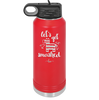 Let's Get Smashed Pinata - Laser Engraved Stainless Steel Drinkware - 1879 -