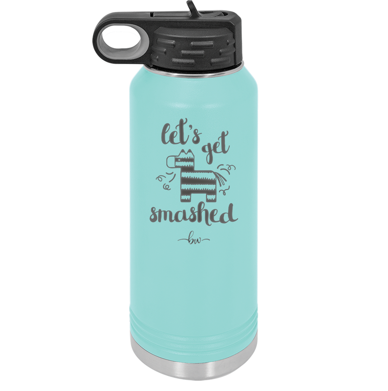 Let's Get Smashed Pinata - Laser Engraved Stainless Steel Drinkware - 1879 -