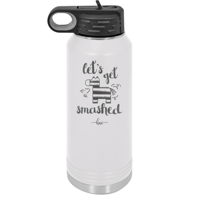 Let's Get Smashed Pinata - Laser Engraved Stainless Steel Drinkware - 1879 -