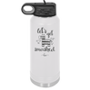 Let's Get Smashed Pinata - Laser Engraved Stainless Steel Drinkware - 1879 -