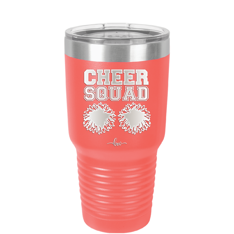 Cheer Squad - Laser Engraved Stainless Steel Drinkware - 1886 -