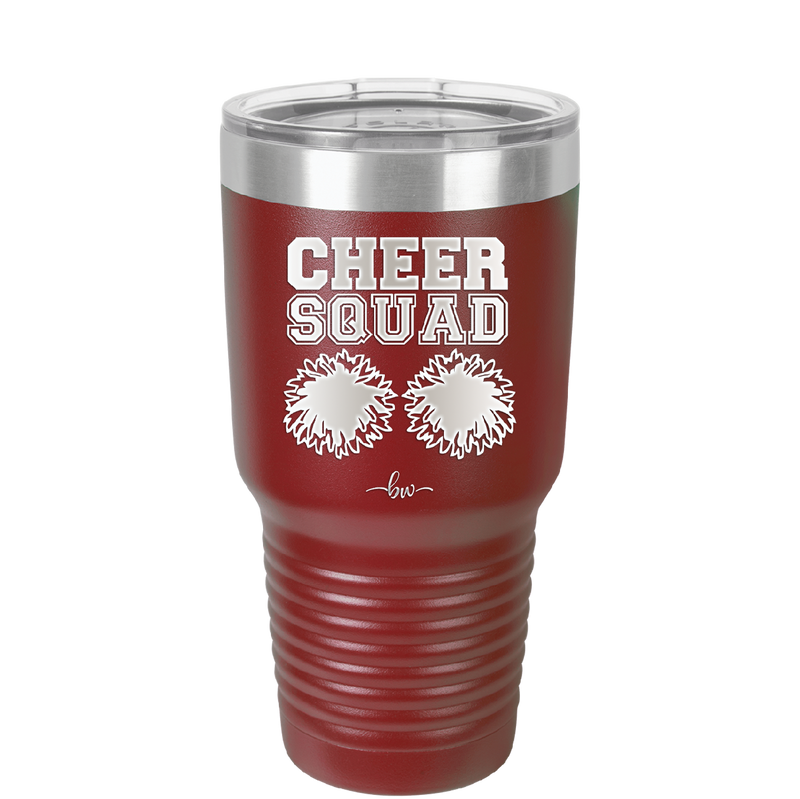 Cheer Squad - Laser Engraved Stainless Steel Drinkware - 1886 -
