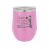 I Cheer so Hard I Sweat Glitter - Laser Engraved Stainless Steel Drinkware - 1887 -