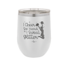 I Cheer so Hard I Sweat Glitter - Laser Engraved Stainless Steel Drinkware - 1887 -
