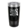 I Cheer so Hard I Sweat Glitter - Laser Engraved Stainless Steel Drinkware - 1887 -