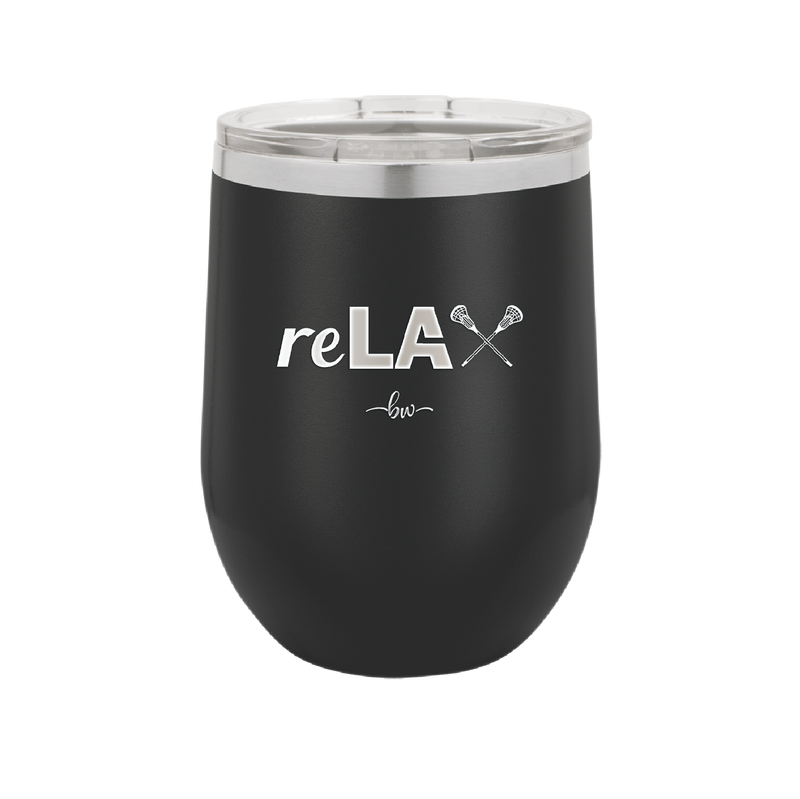 ReLAX Lacrosse - Laser Engraved Stainless Steel Drinkware - 1903 -