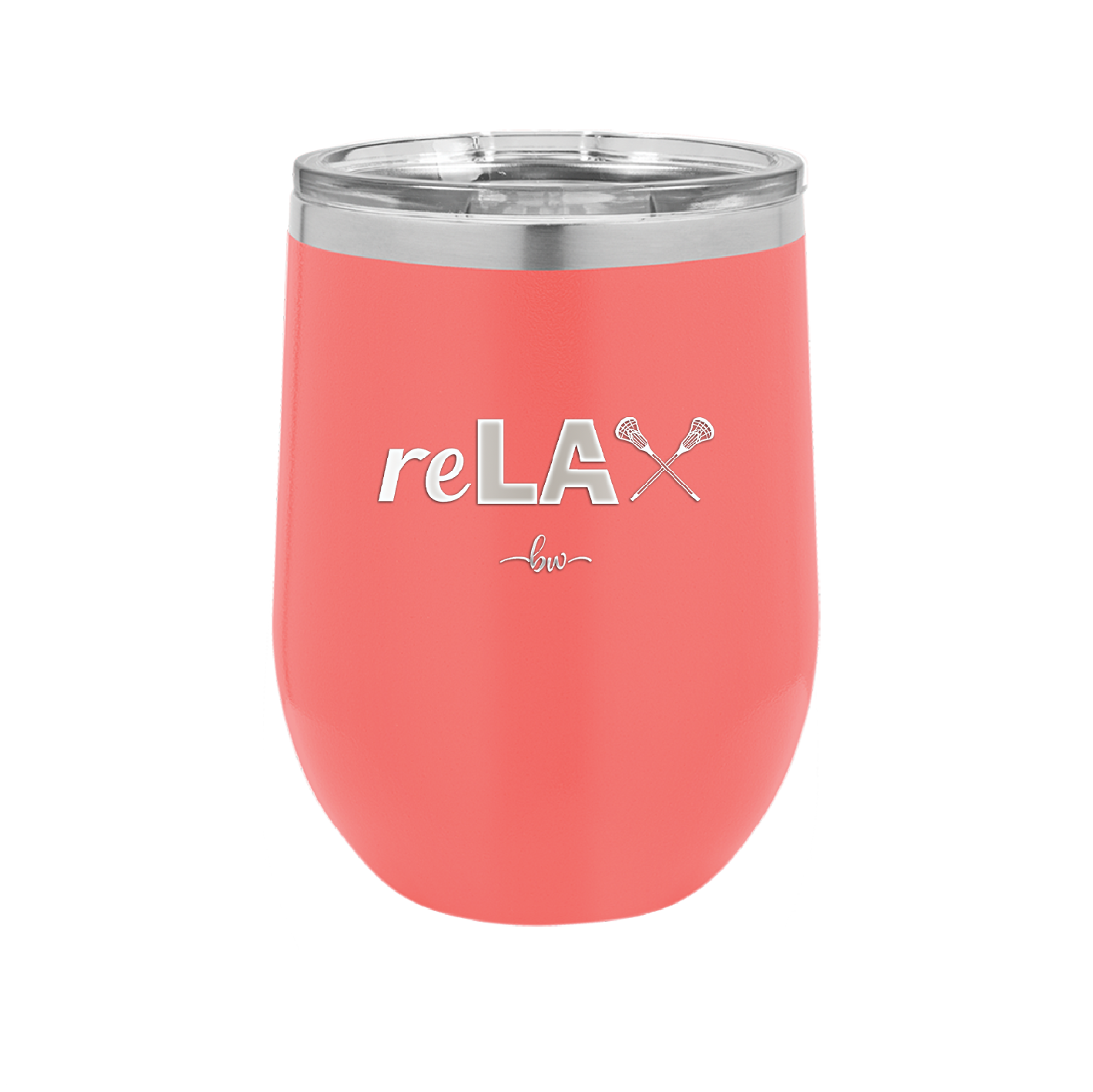ReLAX Lacrosse - Laser Engraved Stainless Steel Drinkware - 1903 -