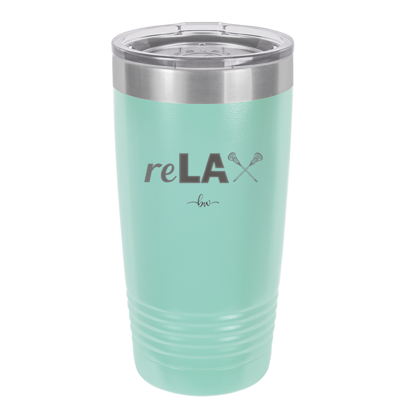 ReLAX Lacrosse - Laser Engraved Stainless Steel Drinkware - 1903 -