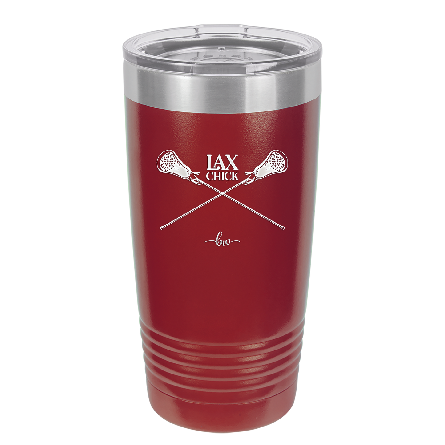 LAX Chick - Laser Engraved Stainless Steel Drinkware - 1904 -