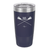 LAX Chick - Laser Engraved Stainless Steel Drinkware - 1904 -