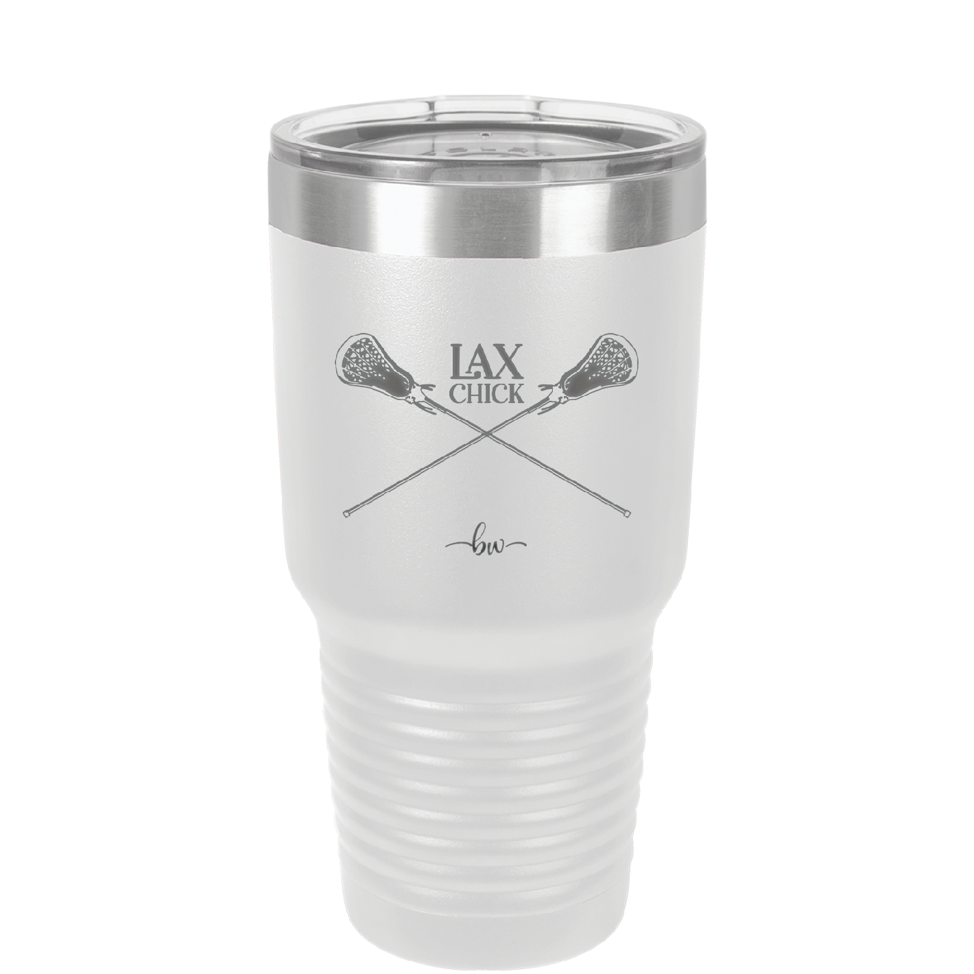LAX Chick - Laser Engraved Stainless Steel Drinkware - 1904 -