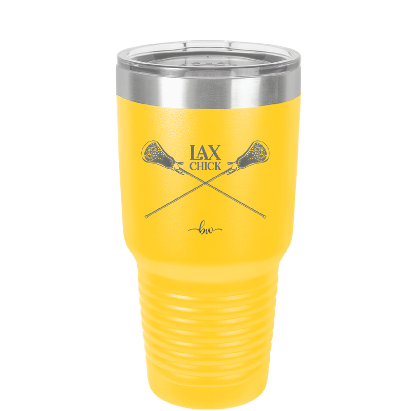 LAX Chick - Laser Engraved Stainless Steel Drinkware - 1904 -