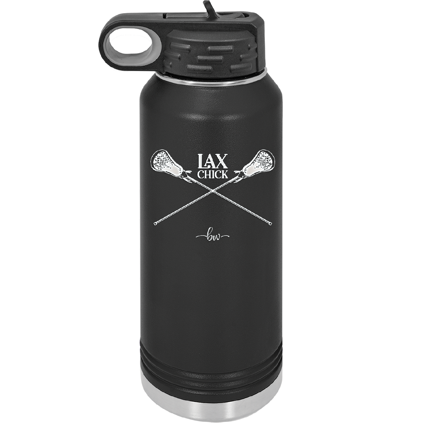 LAX Chick - Laser Engraved Stainless Steel Drinkware - 1904 -