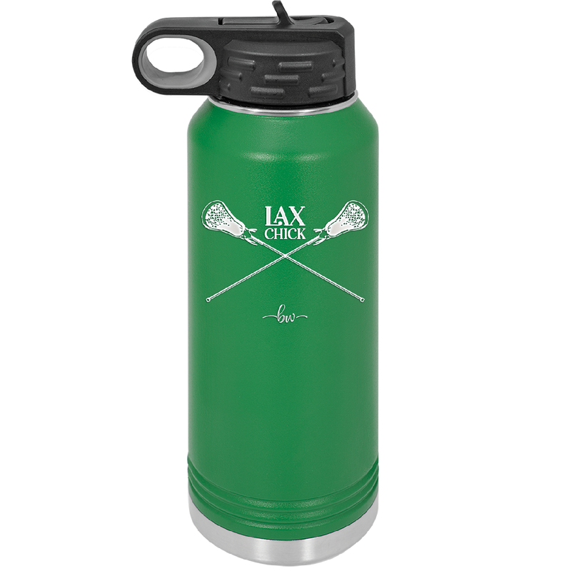 LAX Chick - Laser Engraved Stainless Steel Drinkware - 1904 -