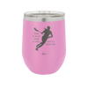Yes I Play Like a Girl Try to Keep Up - Laser Engraved Stainless Steel Drinkware - 1905 -