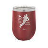 Yes I Play Like a Girl Try to Keep Up - Laser Engraved Stainless Steel Drinkware - 1905 -