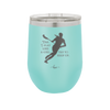 Yes I Play Like a Girl Try to Keep Up - Laser Engraved Stainless Steel Drinkware - 1905 -